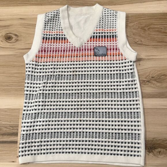 Kouba Knit Multicolored Sweater Vest Women’s Small - Picture 1 of 3